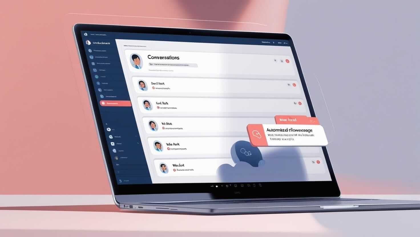 conversation mockup