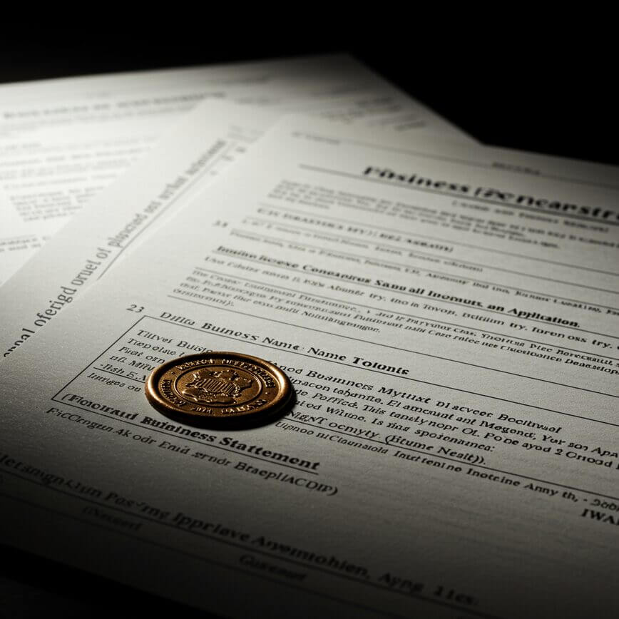 To visually illustrate the mandatory government fees required to start a business, such as licenses and FBN statements.
