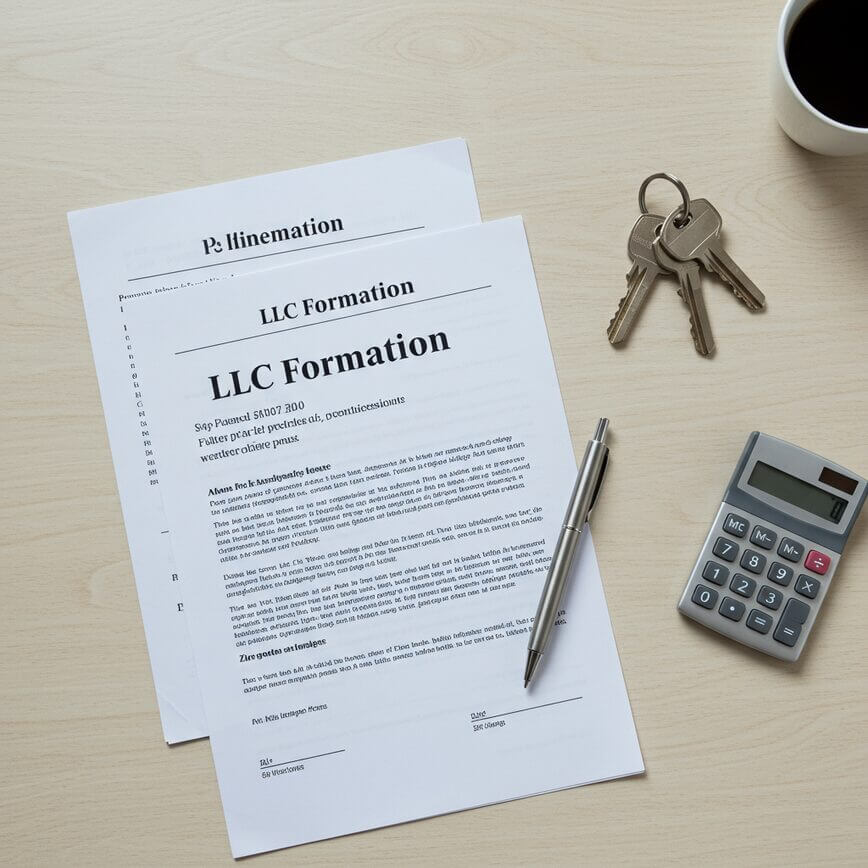 To visually represent the concrete, one-time government and legal fees required to start a business, as discussed in the 'Core Business Startup Costs' section.