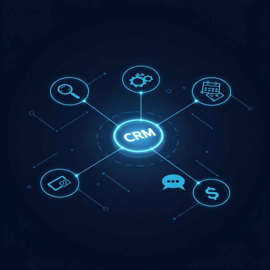 To illustrate the efficiency, integration, and professionalism of an automated CRM system, serving as the solution to DIY chaos.
